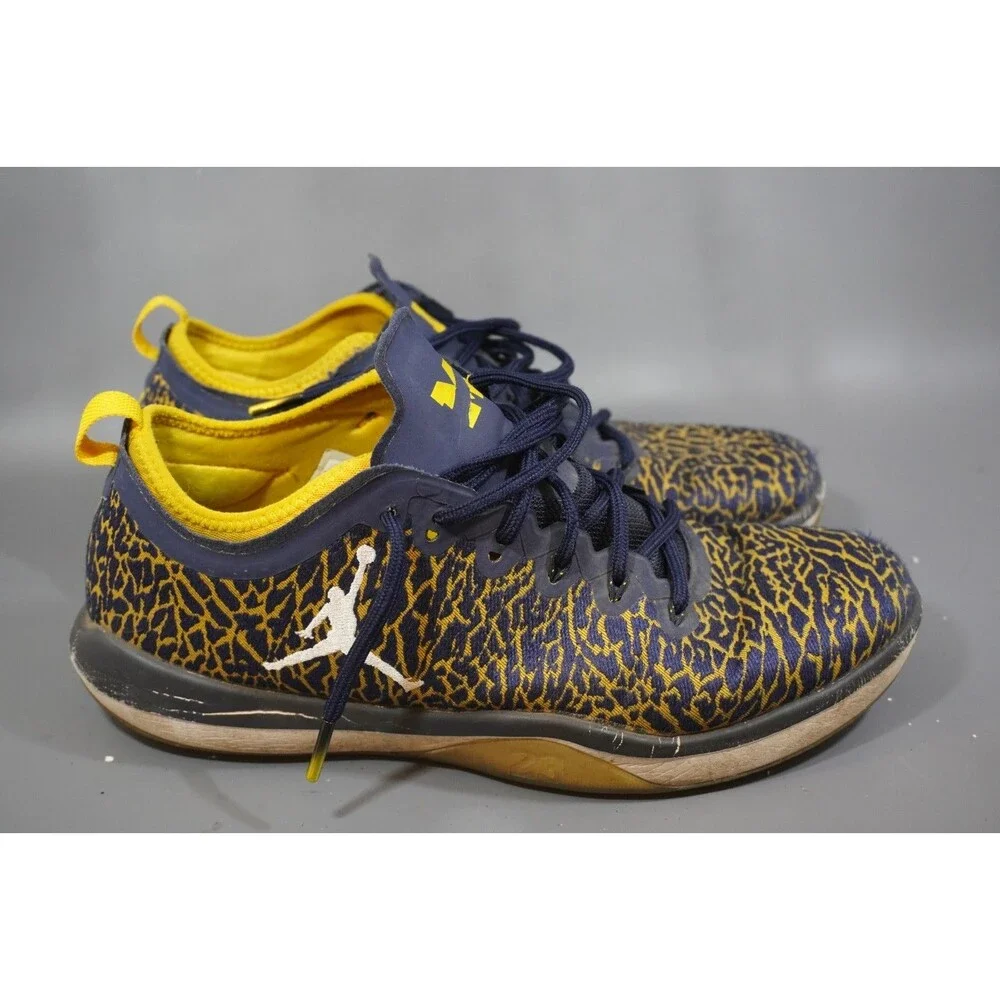 Nike Jordan Trainer 1 Low Michigan Wolverines Mens Sz 11 Maize Blue